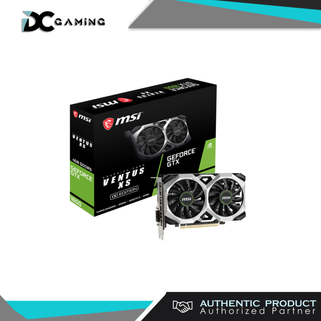 MSi Gtx 1650 Ventus XS 4gb